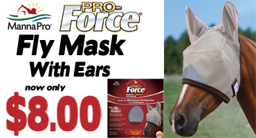 Manna-Pro Pro-Force Fly Masks - only $8.00