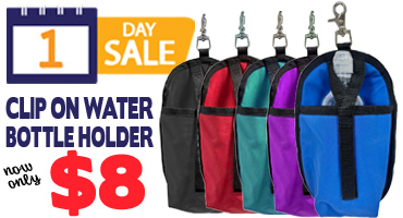 Water Bottle Saddle Bags $8 - One Day Sale!