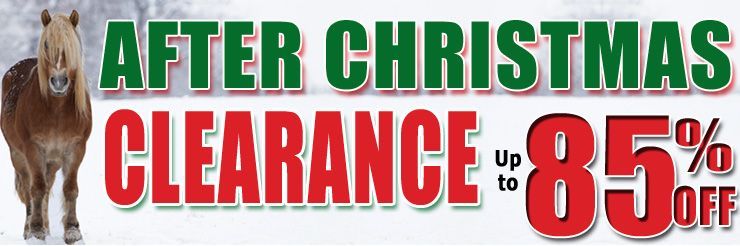 After Christmas Clearance - up to 70% Off!!