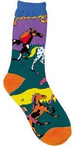 Colorful Horses Socks
