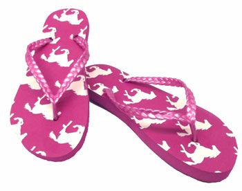 horse print flip flops kids braided horse print flip flops