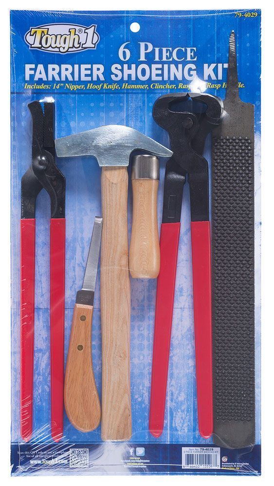 [ Tough-1 6 Piece Farriers Shoei ]