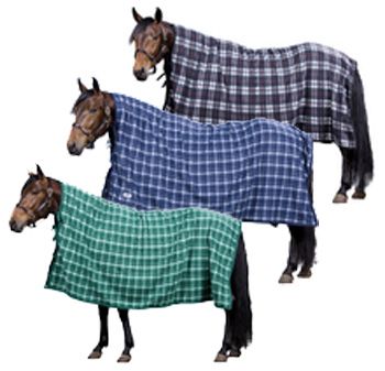 Finn Tack Plaid Fleece Cooler