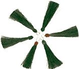 Horsehair Zipper Pulls