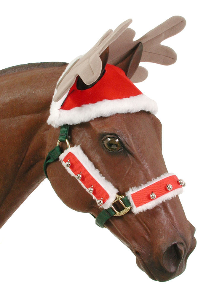Reindeer Horse Cap