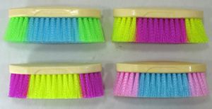 Multicolored Rainbow Body Brush - 8"