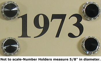 [ Tough-1 Magnetic Number Holder ]