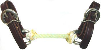 [ Leather Cowboy Curb Strap - RC ]