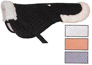 Roma Fleece Half Pad with Full Rolled Edge