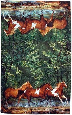 Spring Creek Run Full Color Hand Towel