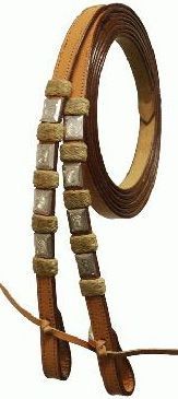 [ Showman Rawhide Trimmed Split  ]