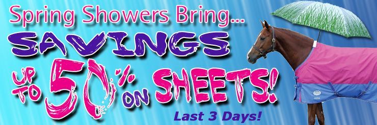 Spring Shower Sheet Savings!