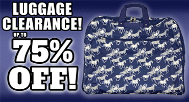 Luggage Clearance up to 75% Off!