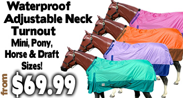 Adjustable Neck Waterproof Turnout Blankets - $69.99