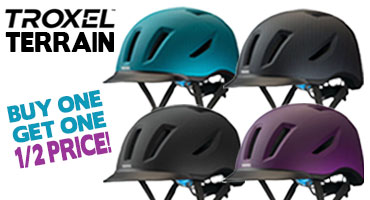 Troxel Terrain Helmets - Buy 1 Get 1 Half Price