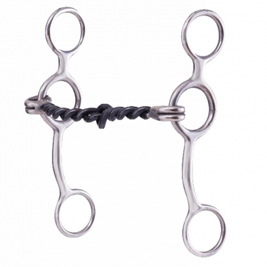 笑い馬さん専用 Showman Jr. Cow Horse Gag Snaffle with Twisted Wire: Chicks