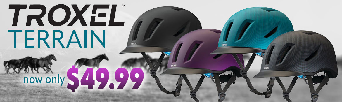 Troxel Terrain Helmets - only $49.99!