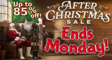 After Christmas Clearance Ends Monday - up to 85% Off!