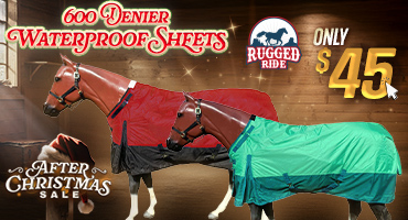 Rugged Ride Weatherproof Turnout Sheets $45