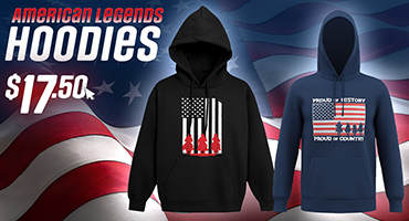 American Legends Hoodies - $17.50