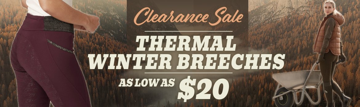 Insulated Winter Breeches $20
