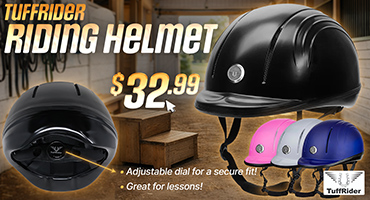 TuffRider Riding Helmets - only $32.99