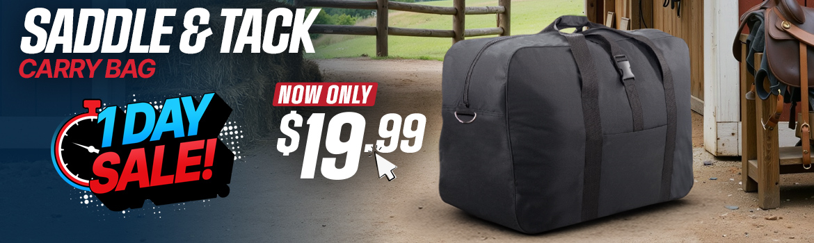 XL Saddle & Tack Tote - $19.99 - One Day Sale