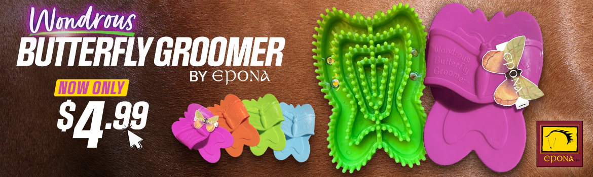 Epona Wondrous Butterfly Groomer - $4.99