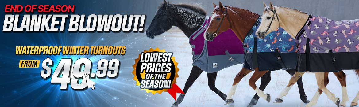 End of Season Blanket Blowout - starting at $49.99