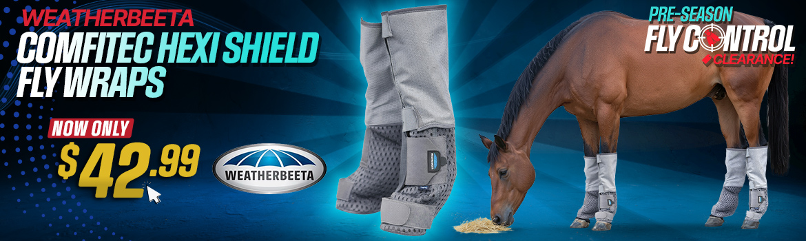 Weatherbeeta Hexi-Shield Fly Wraps $42.99