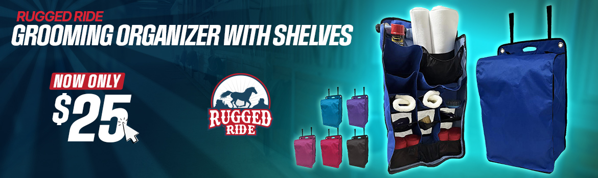 Grooming Organizer with Shelves $25.00