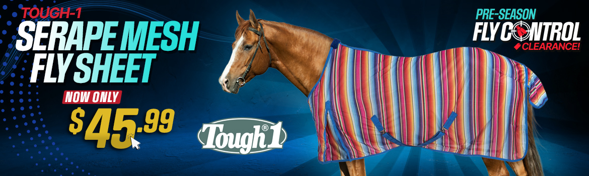 Tough-1 Serape Mesh Fly Sheet $44.99