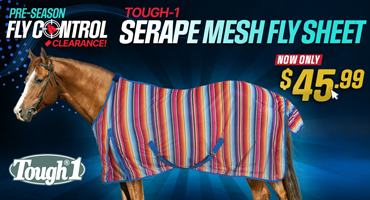 Tough-1 Serape Mesh Fly Sheet $44.99