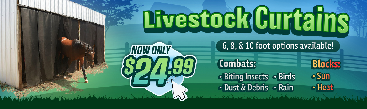 Livestock Curtains - from $24.99