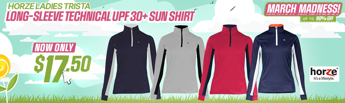 Horze Trista Long Sleeve Sun Shirt $17.50