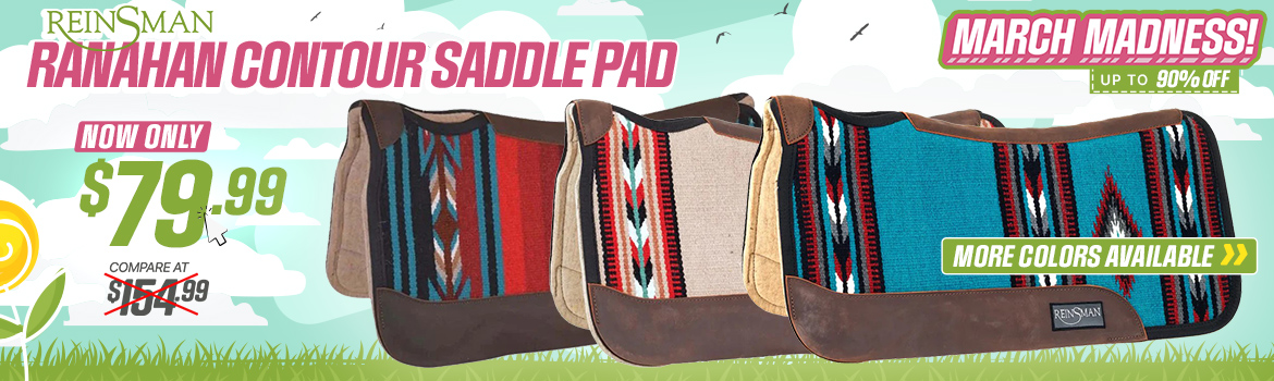 Reinsman Ranahan Saddle Pad $79.99