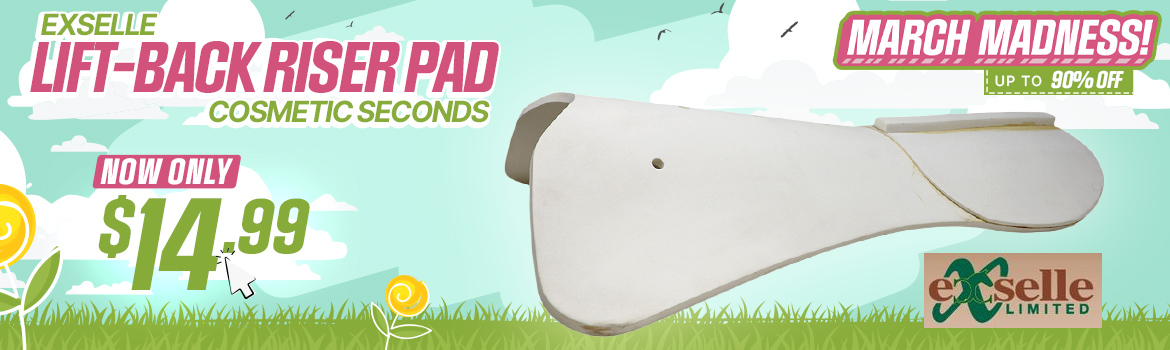 Exselle Lift Back Riser Pad $14.99 - March Madness Sale!