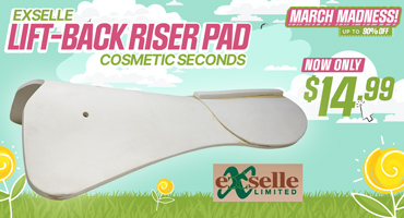 Exselle Lift Back Riser Pad $14.99 - March Madness Sale!