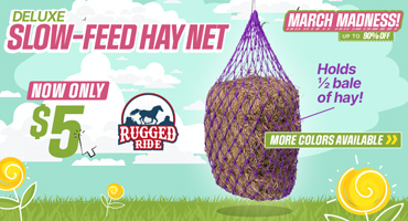 Slow Feed Hay Nets $5.00 - March Madness Sale