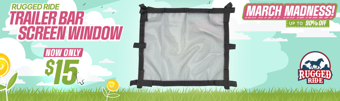 Horse Trailer Window Screen $15