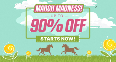 March Madness Sale Starts Now - Up to 90% Off!