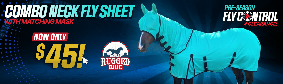 Combo Neck Fly Sheet and Mask Set - $45