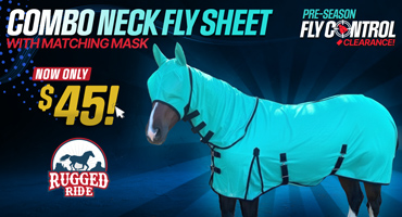 Combo Neck Fly Sheet and Mask Set - $45