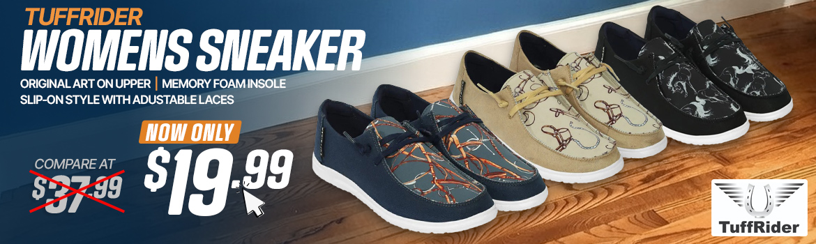 Tuffrider Womens Sneakers - now only $19.99