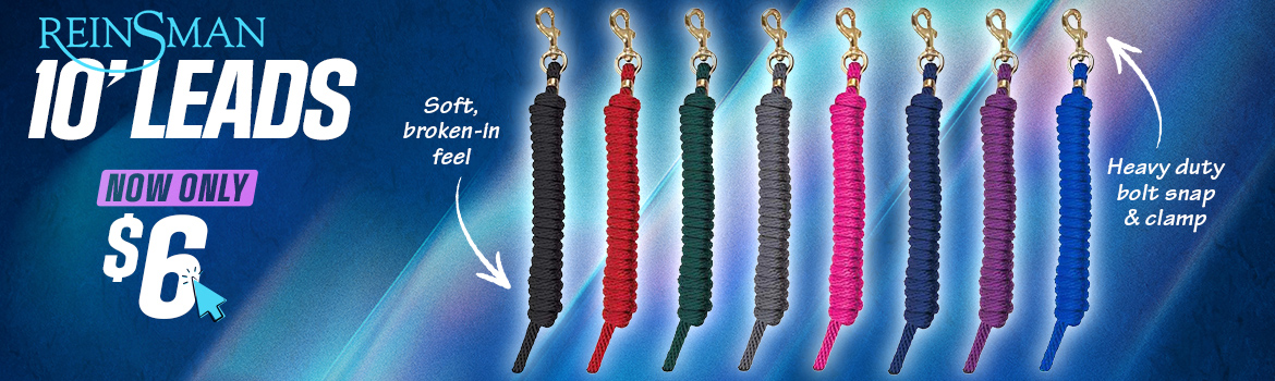 Reinsman 10' Nylon Leads - now only $6.00