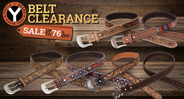 Circle Y Belt Clearance $70 Belts as low as $20