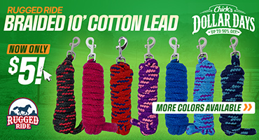 10 foot Cotton Leads $5 - Dollar Days Deal$