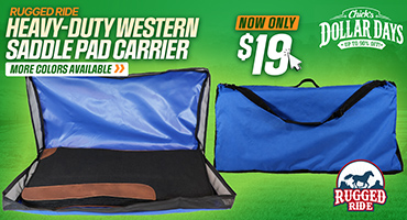 Western Saddle Pad Carrier Bag