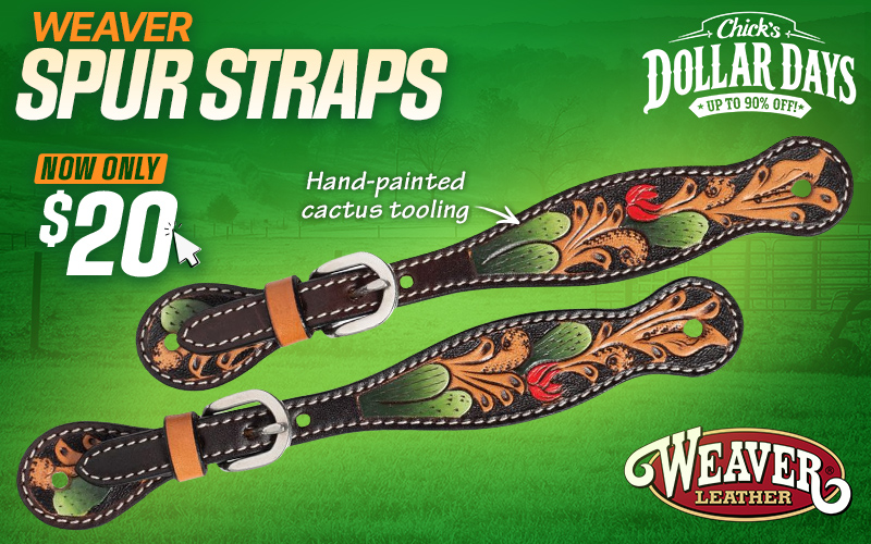 Weaver Leather Spur Traps $20 - Dollar Days Deal