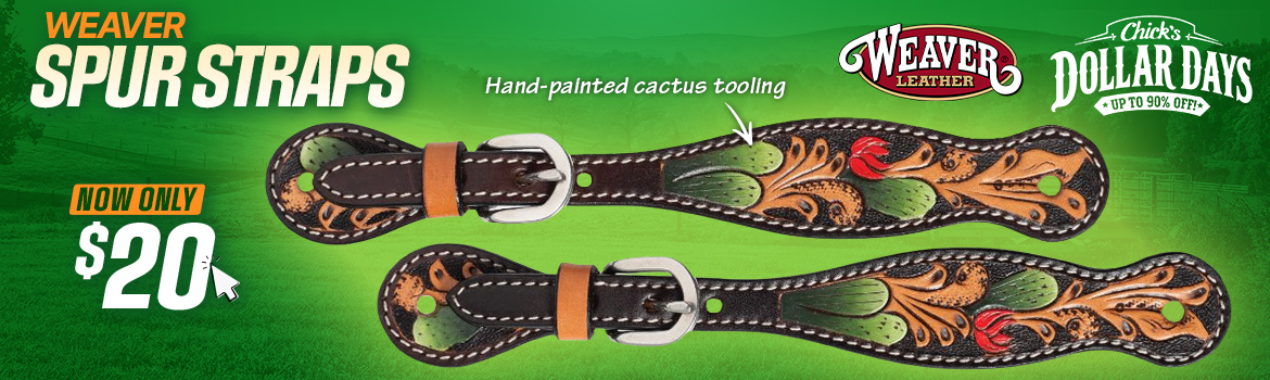 Weaver Leather Spur Traps $20 - Dollar Days Deal